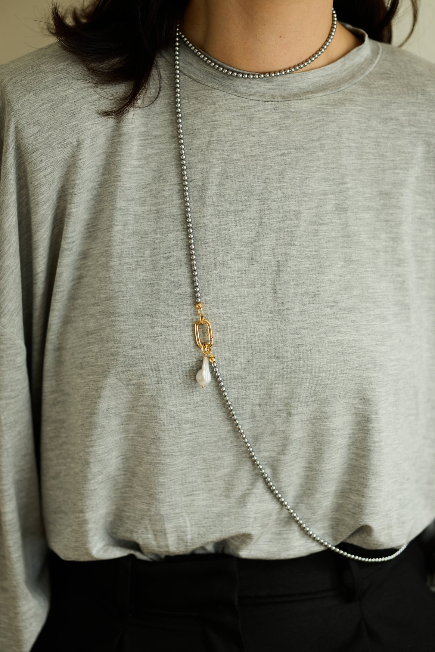 BICOLOR PEARL STRAP