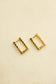 RECTANGULAR HOOP EARRINGS