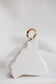 Сolored ring in gold with zirconia crystals