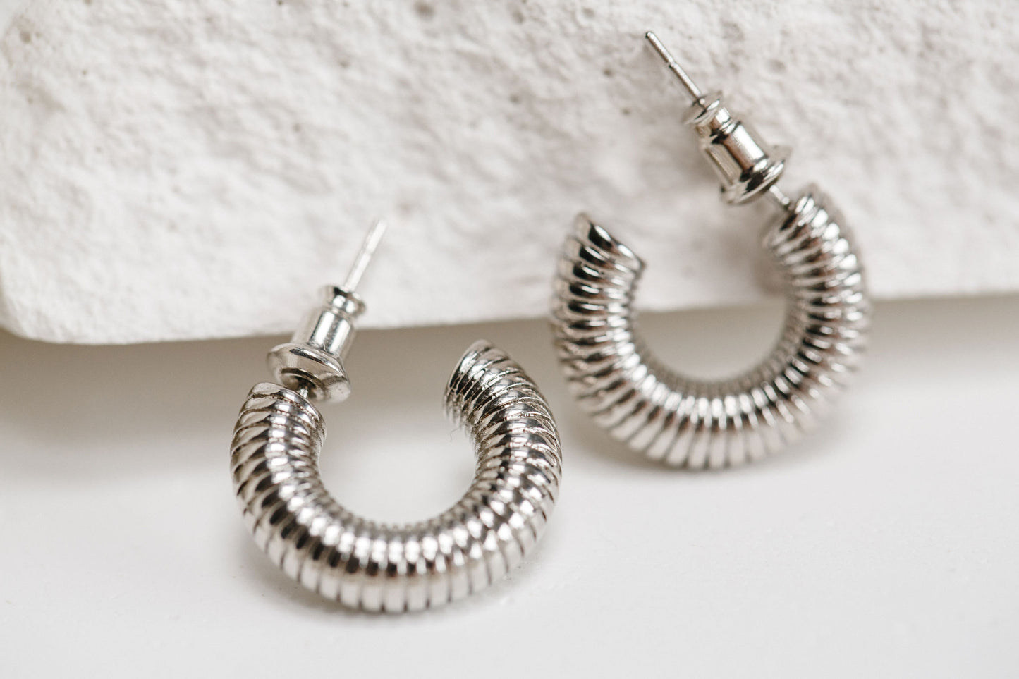 Spiral shape earrings