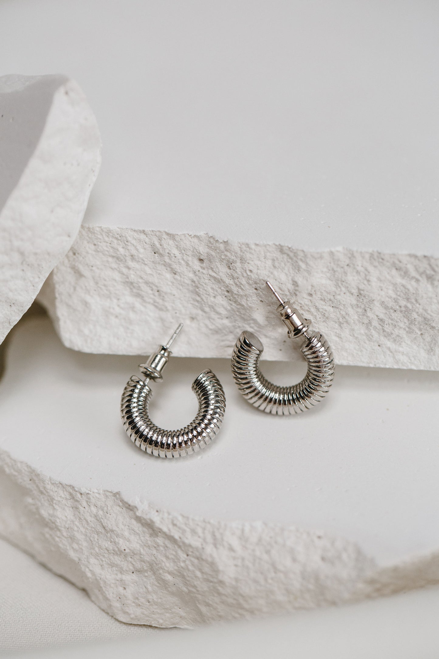 Spiral shape earrings