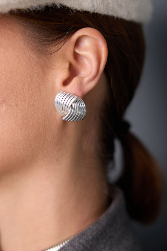 WATERPROOF RIPPLE EARRINGS