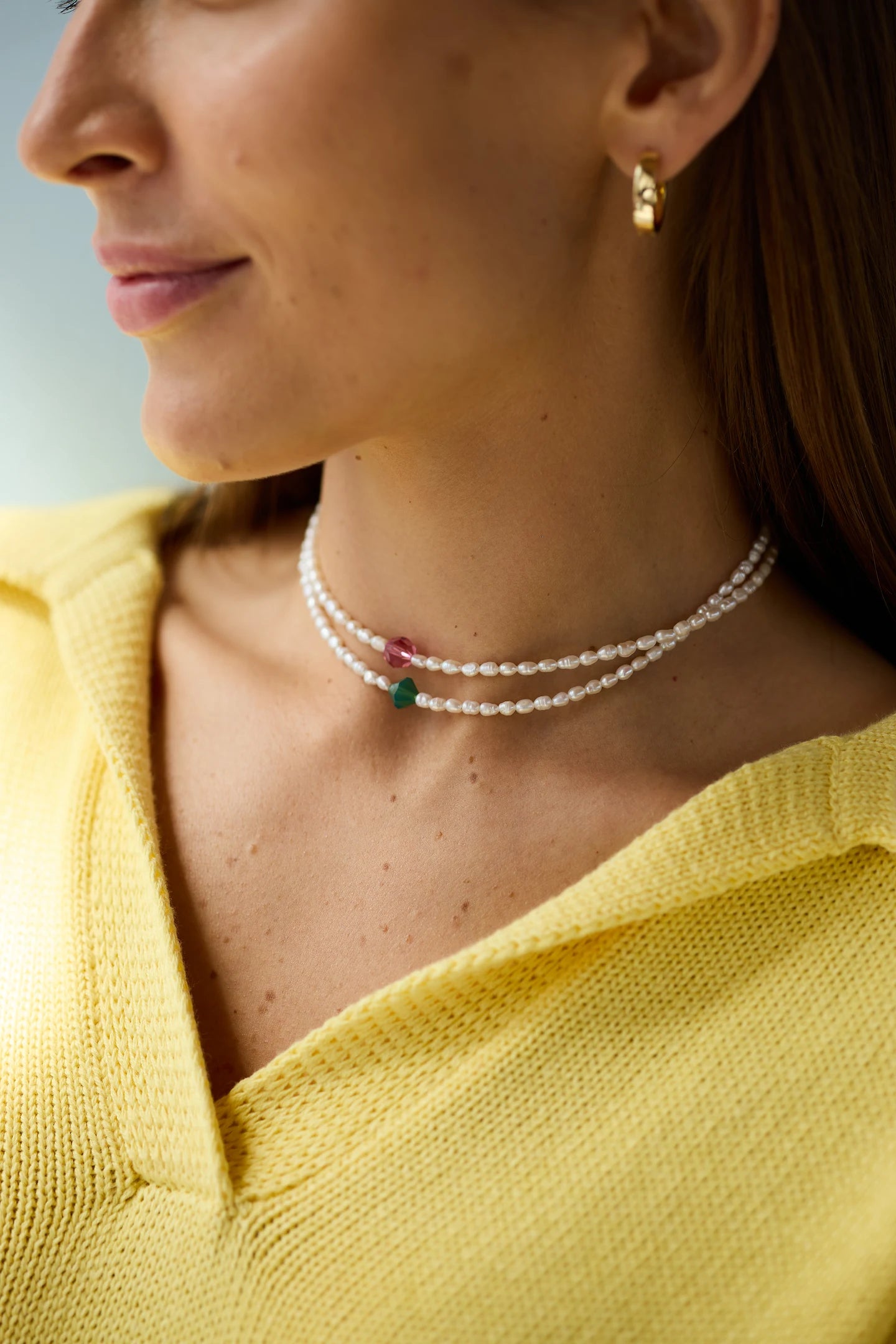 CANDY PEARL CHOKER