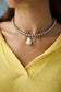 BAROQUE PEARL HEMATITE NECKLACE