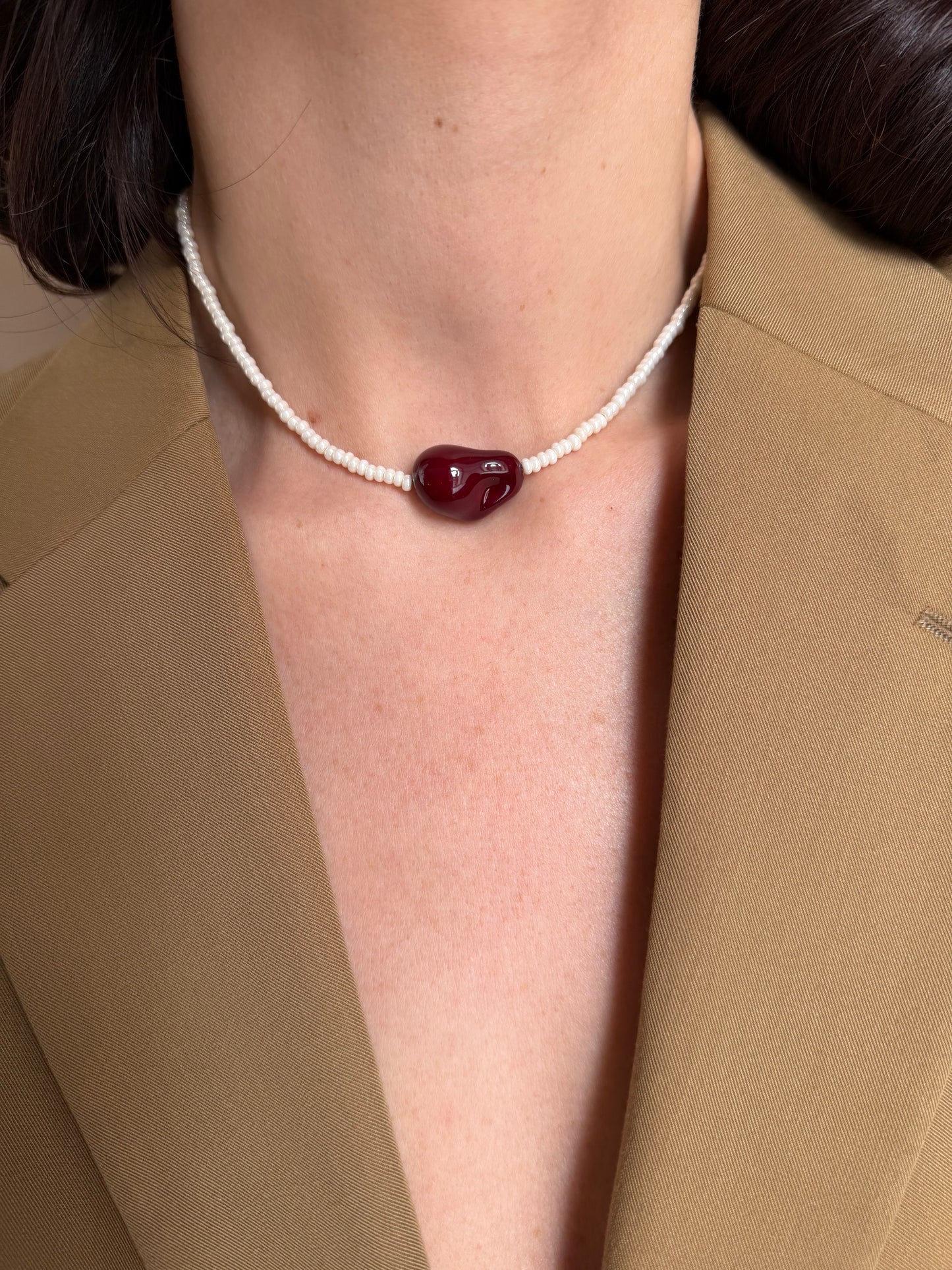 RUBY MALLORCA CHOKER