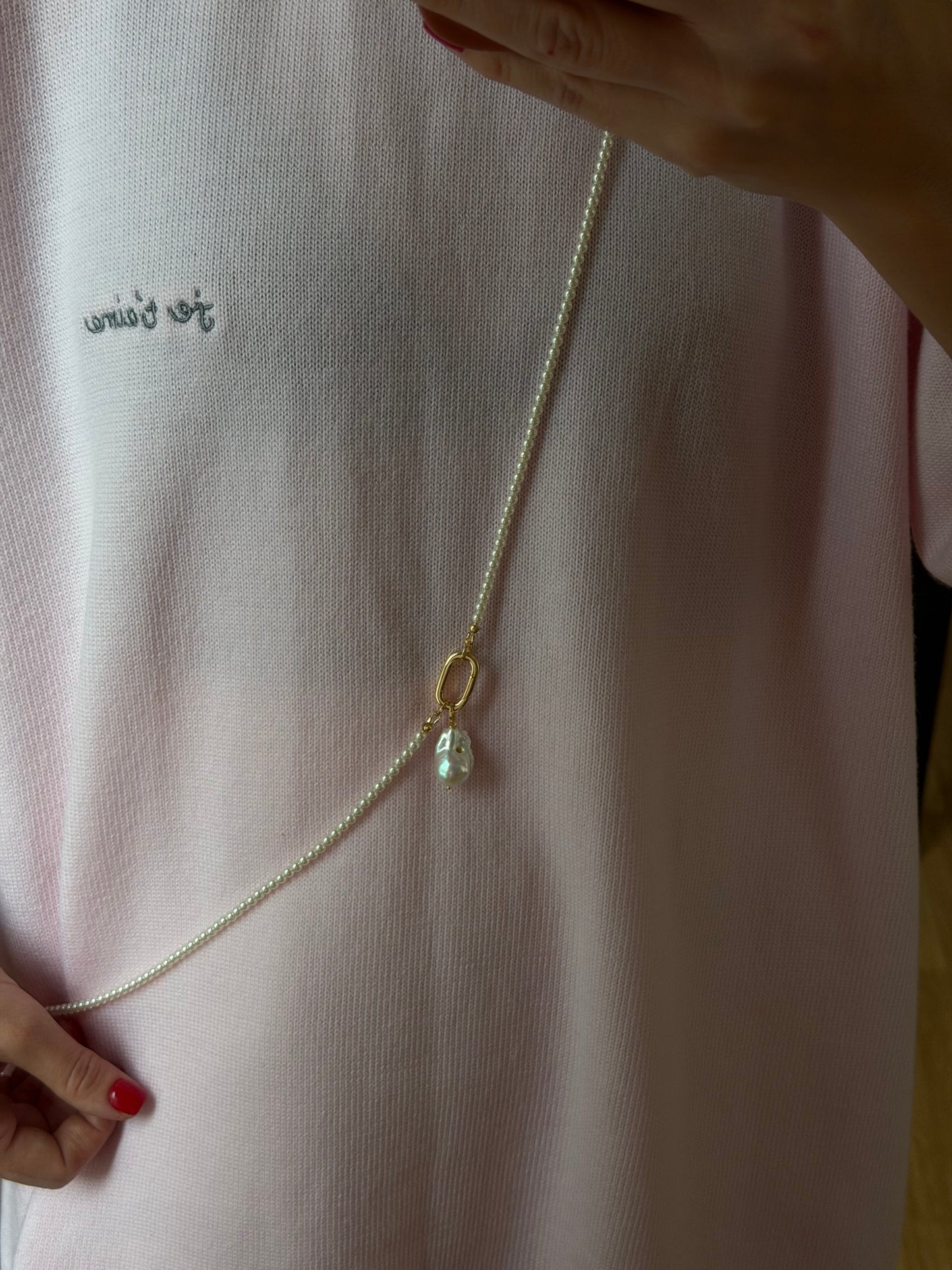 PRE-ORDER GOLD PEARL STRAP