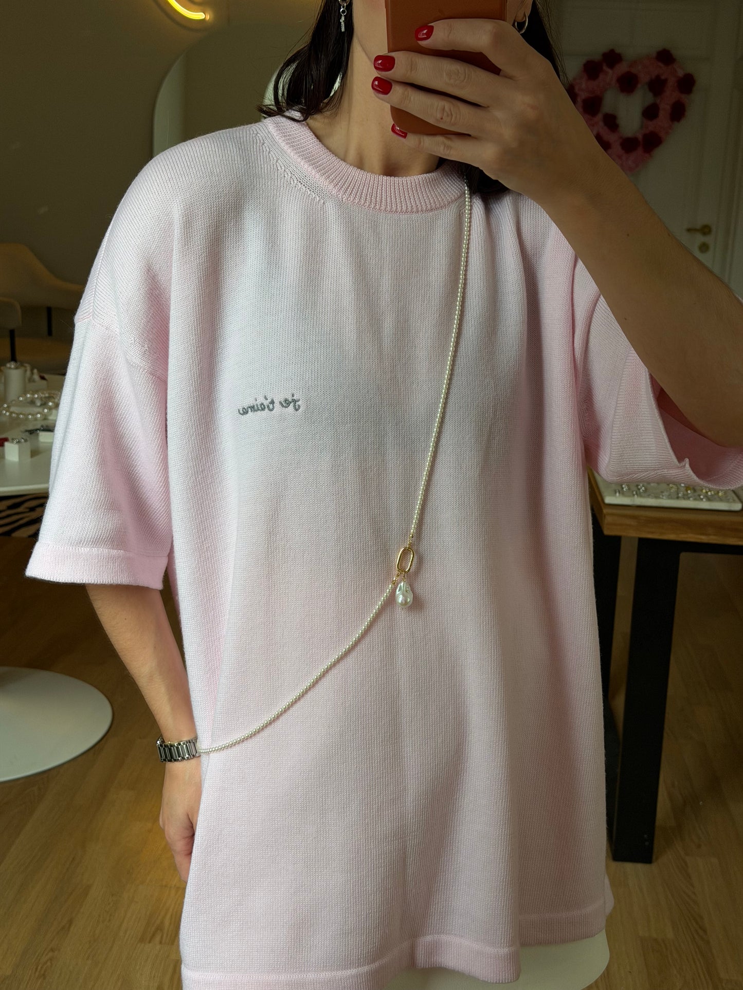 PRE-ORDER GOLD PEARL STRAP